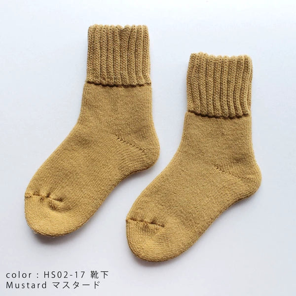 あったか起毛のブランケットソックス