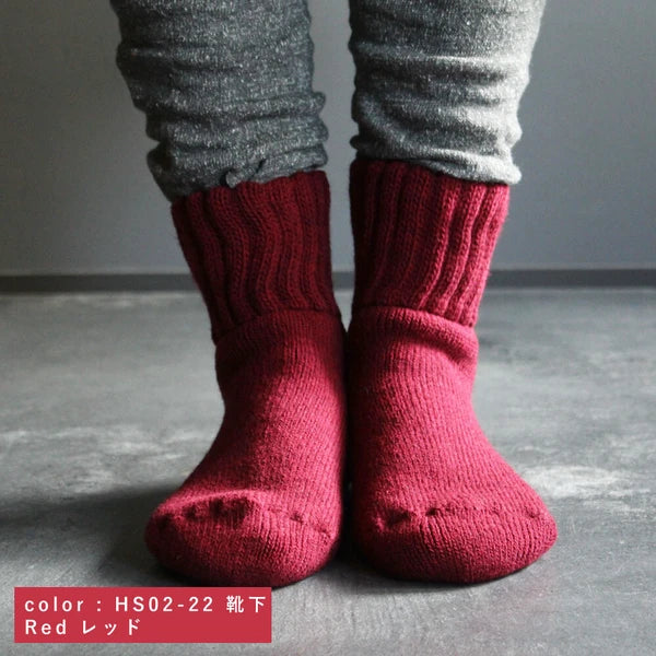 あったか起毛のブランケットソックス