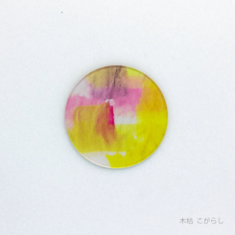 toumei　あわいろコースター　木枯（こがらし）