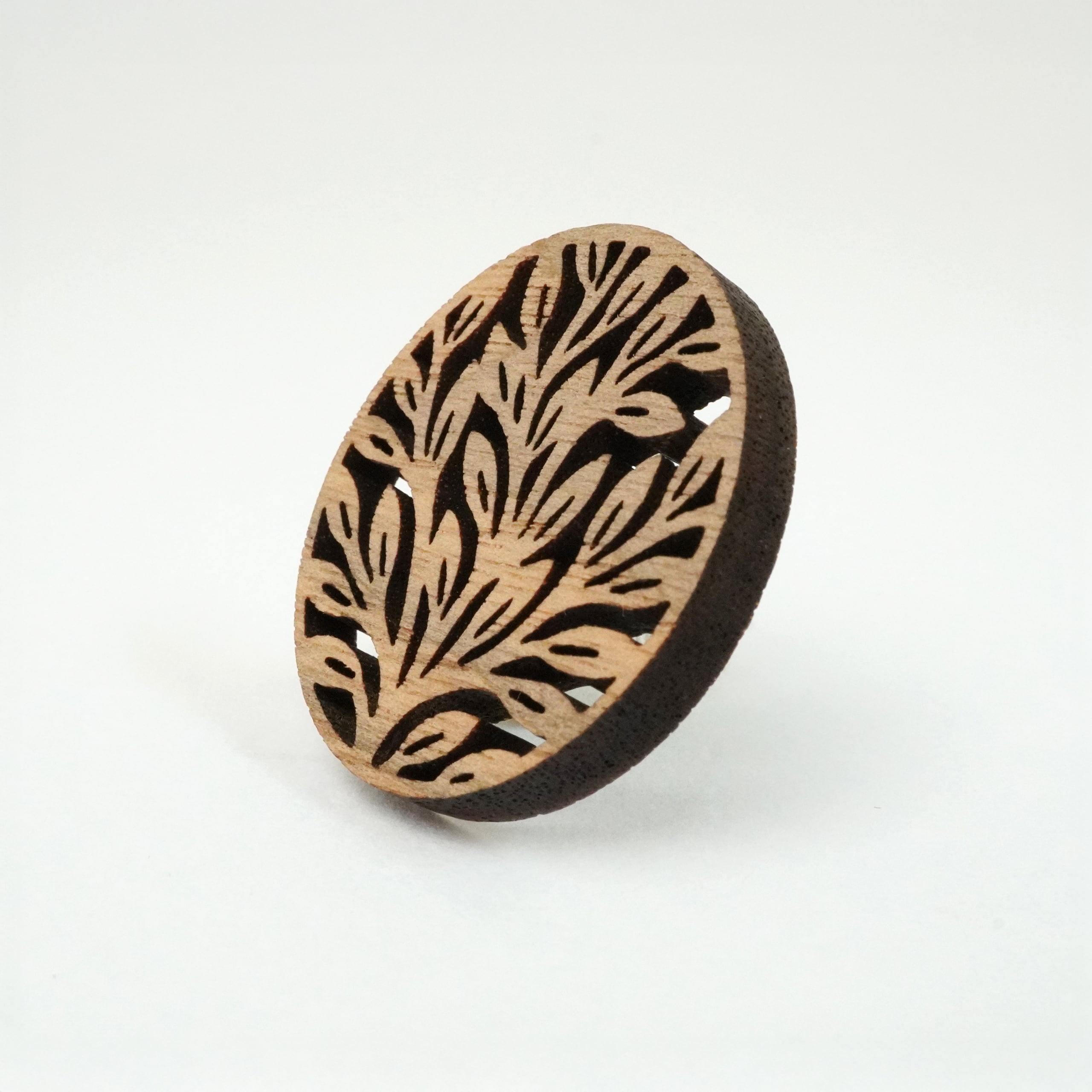 -木tch- ブローチ：eternal forest（永遠の森）