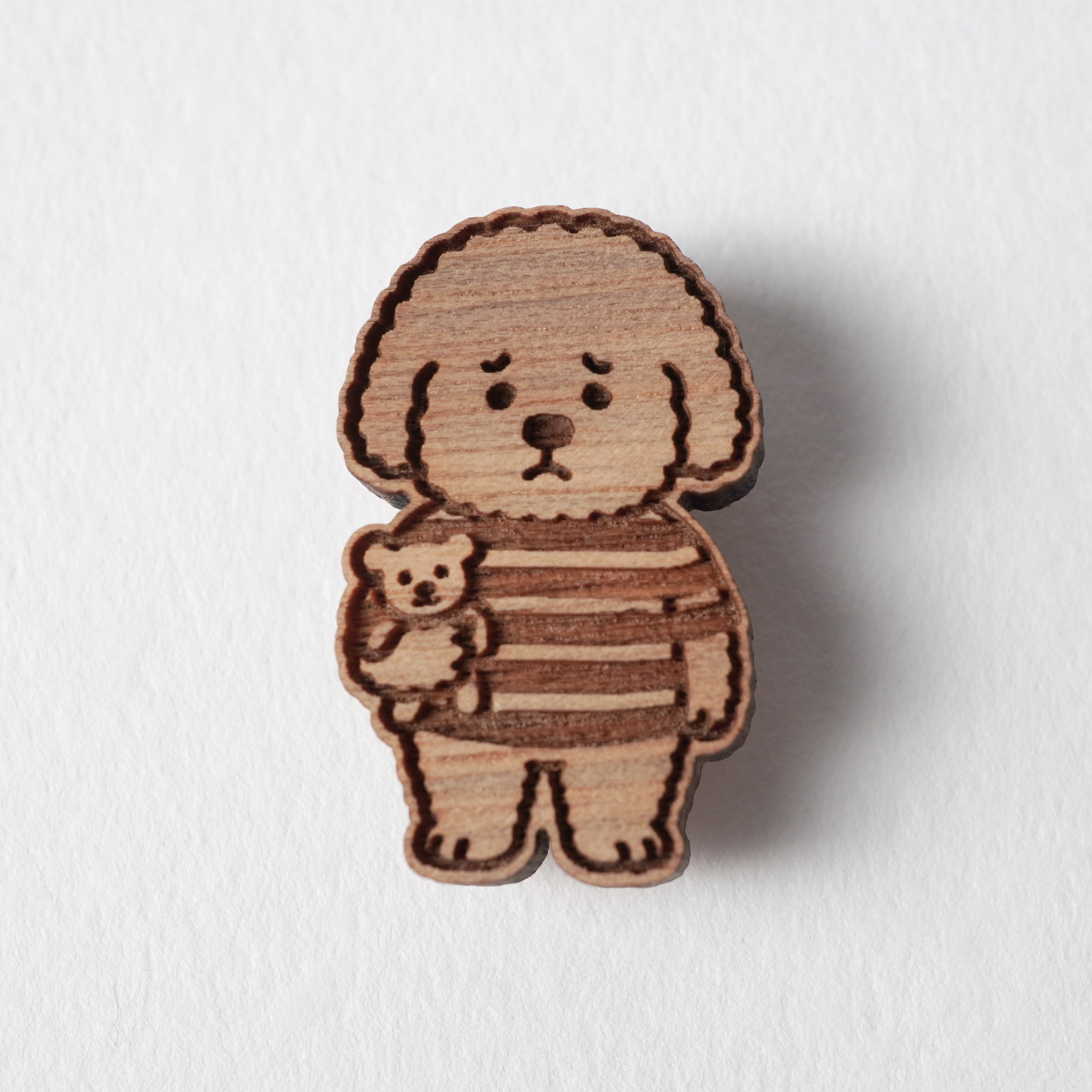 -木tch- ブローチ：my teddy & me（マイテディ＆ミー）