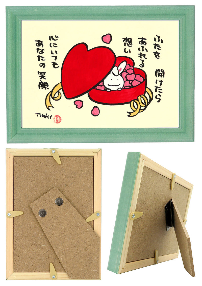 西村月 額絵：S size  ＊ ふたを 開けたら【誕生日】