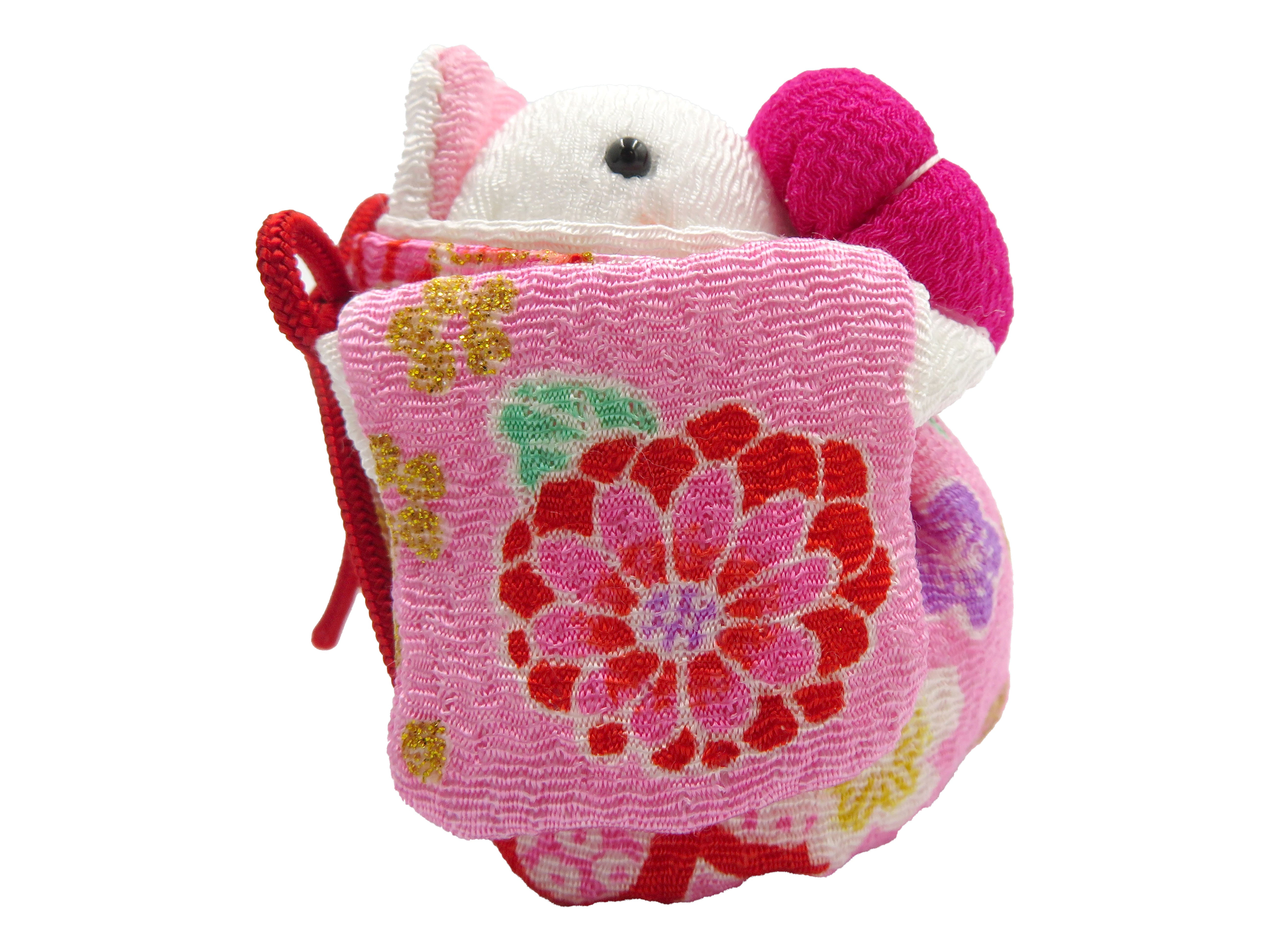 ー四季彩うさぎの四季の楽しみー　お花を持ったうさちゃん②