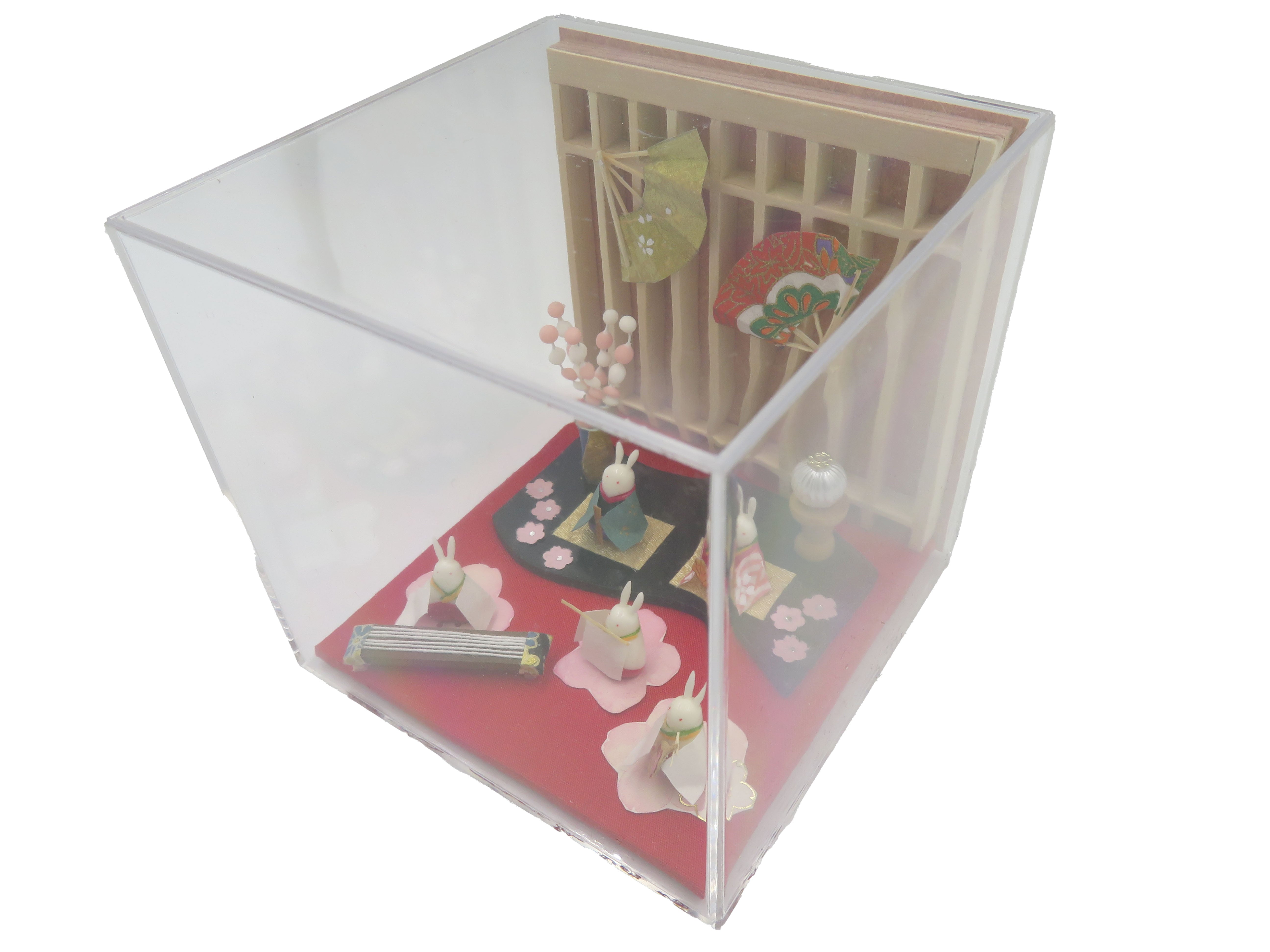 田島ひとみ キューブうさぎ雛 (X)