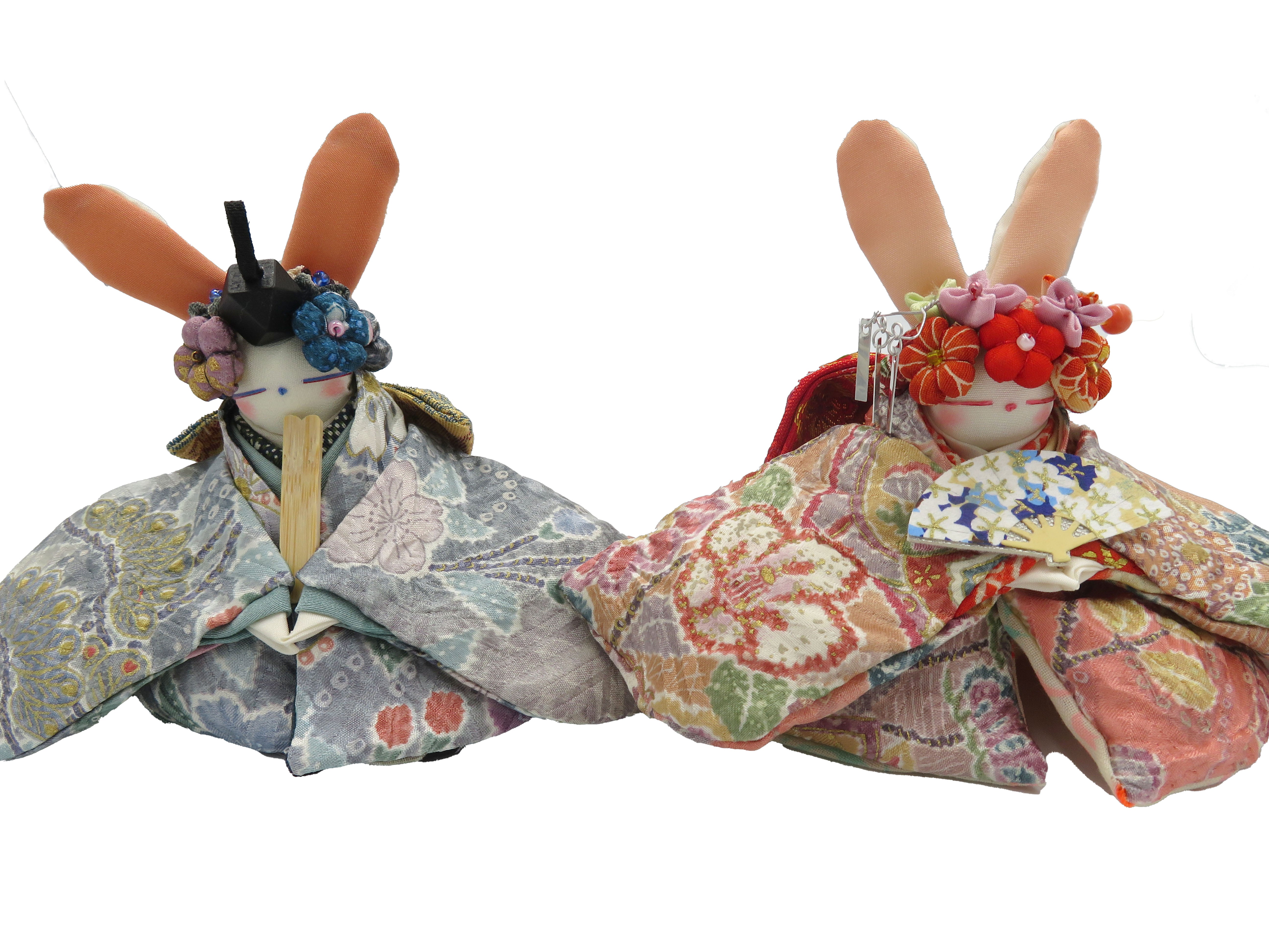 ーくるみ工房ー　花うさぎひな　7−7