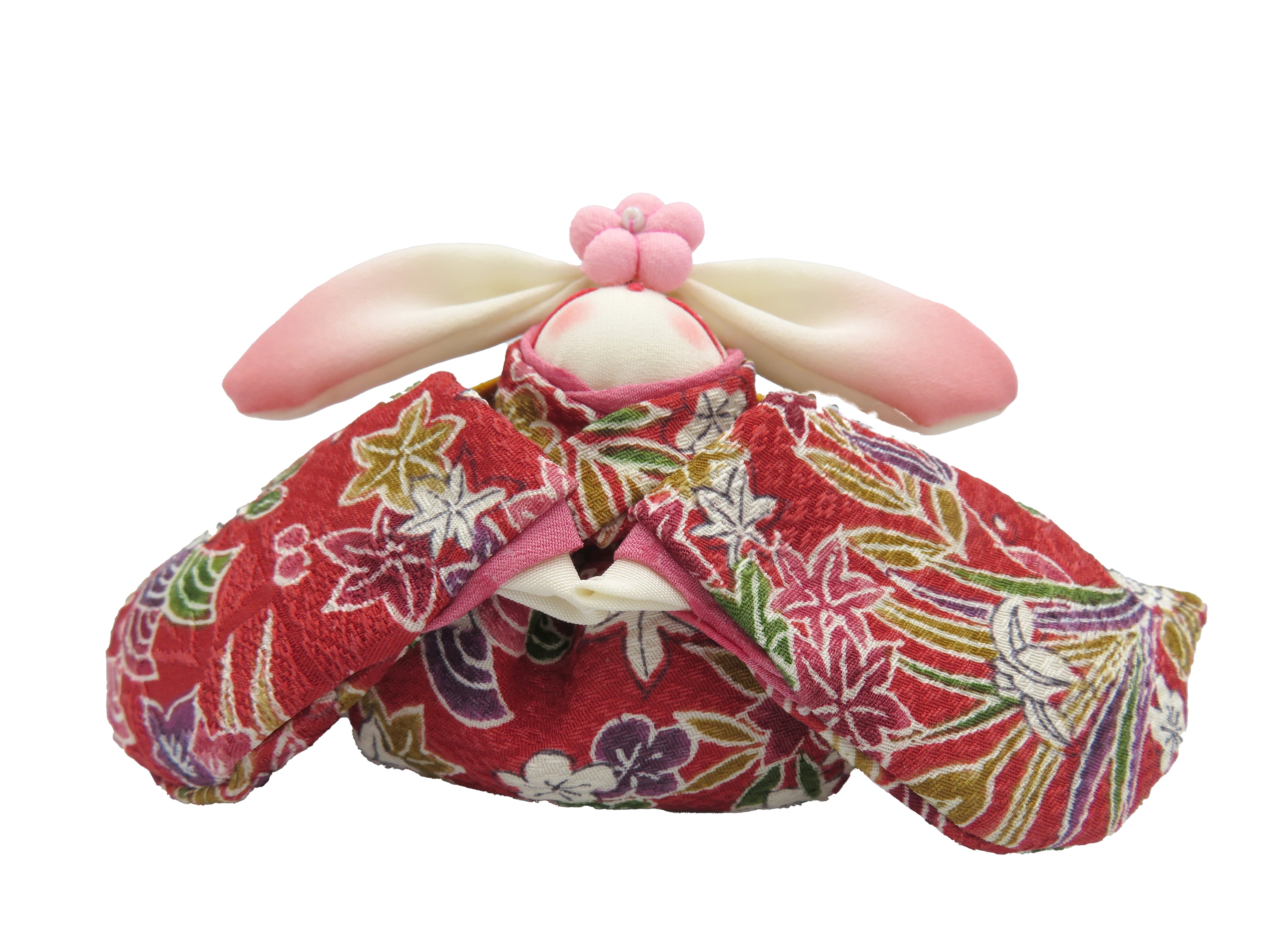 ーくるみ工房ー　花うさぎ　小⑩
