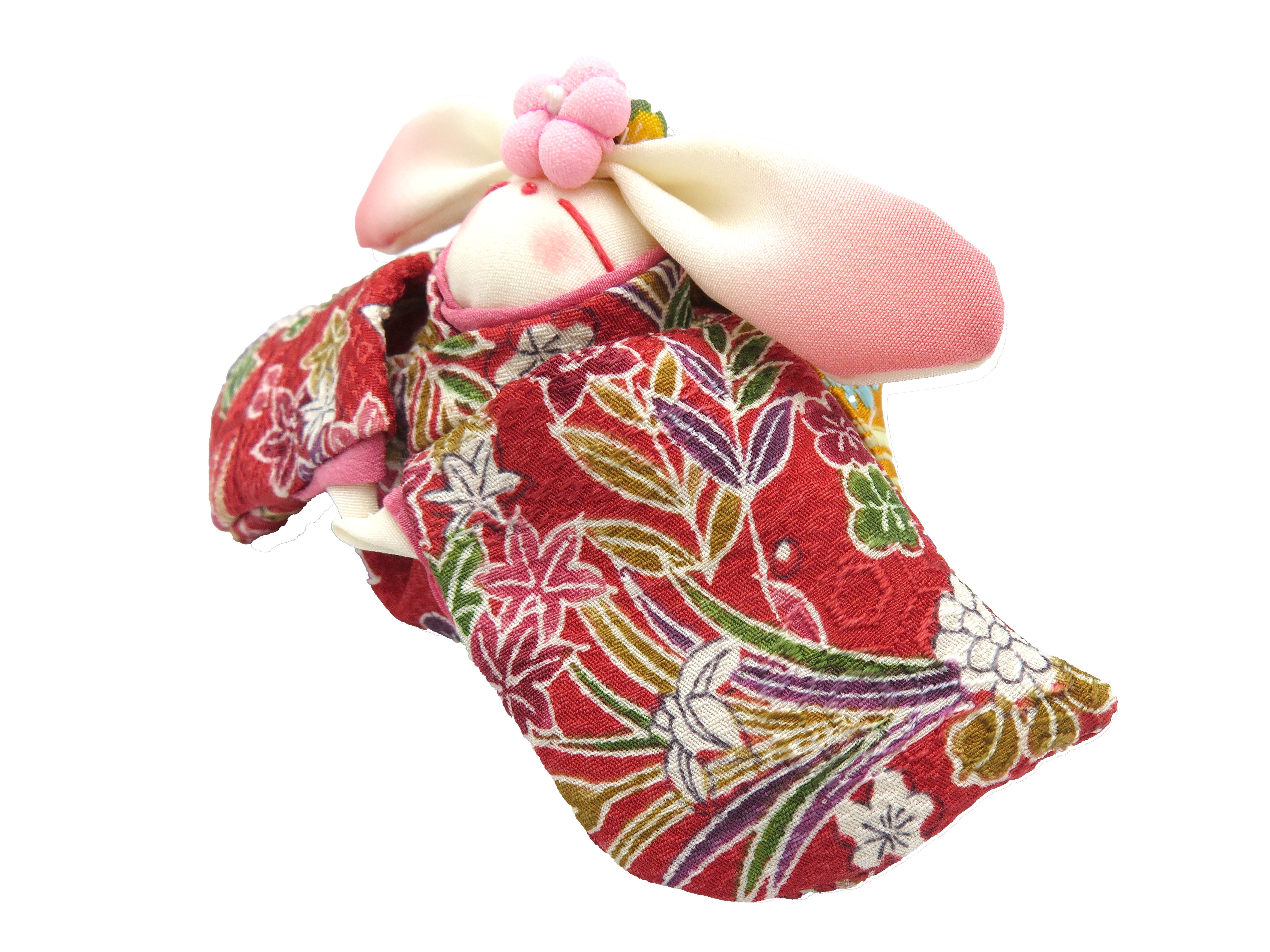 ーくるみ工房ー　花うさぎ　小⑩