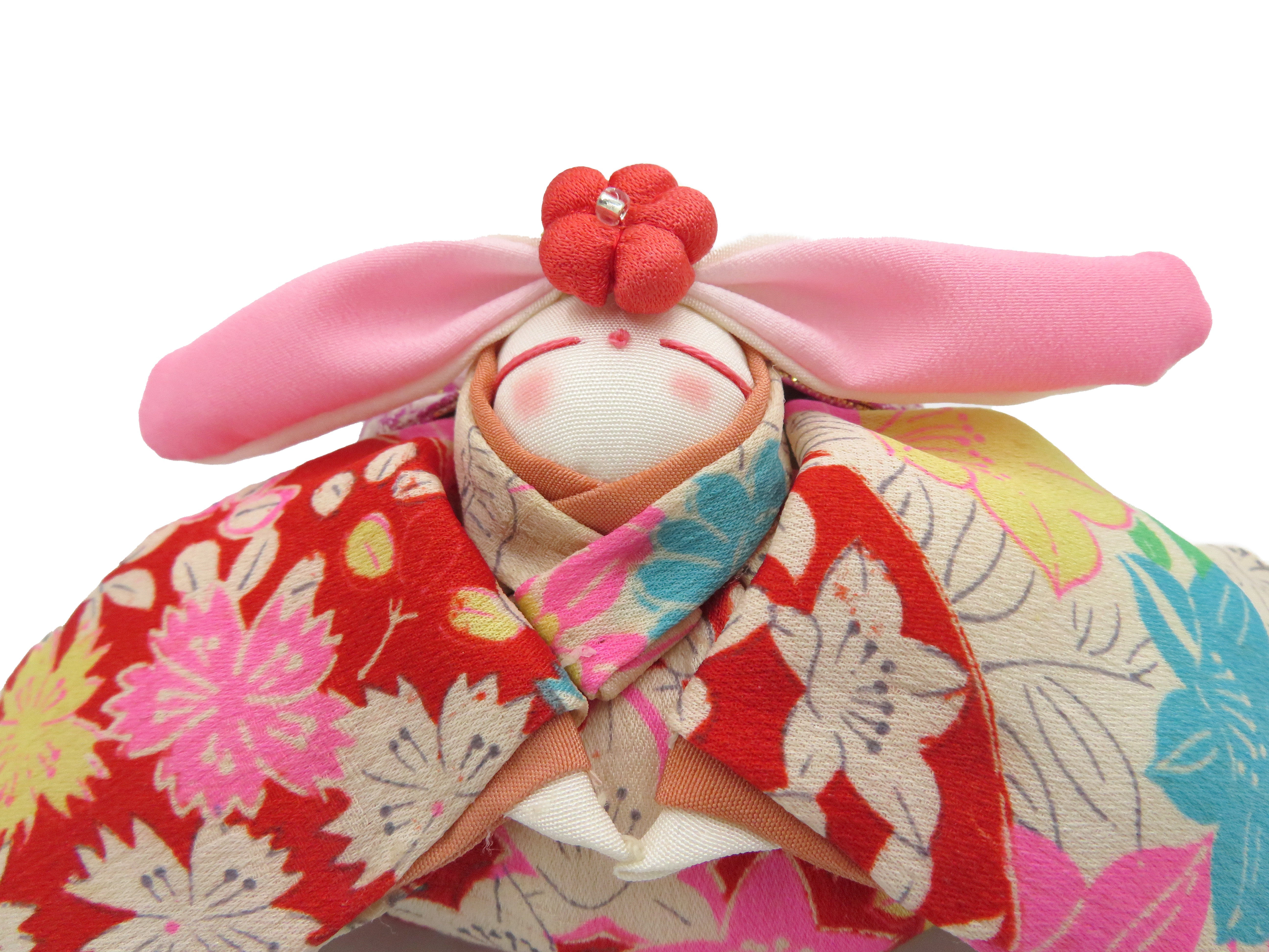 ーくるみ工房ー　花うさぎ　小⑦