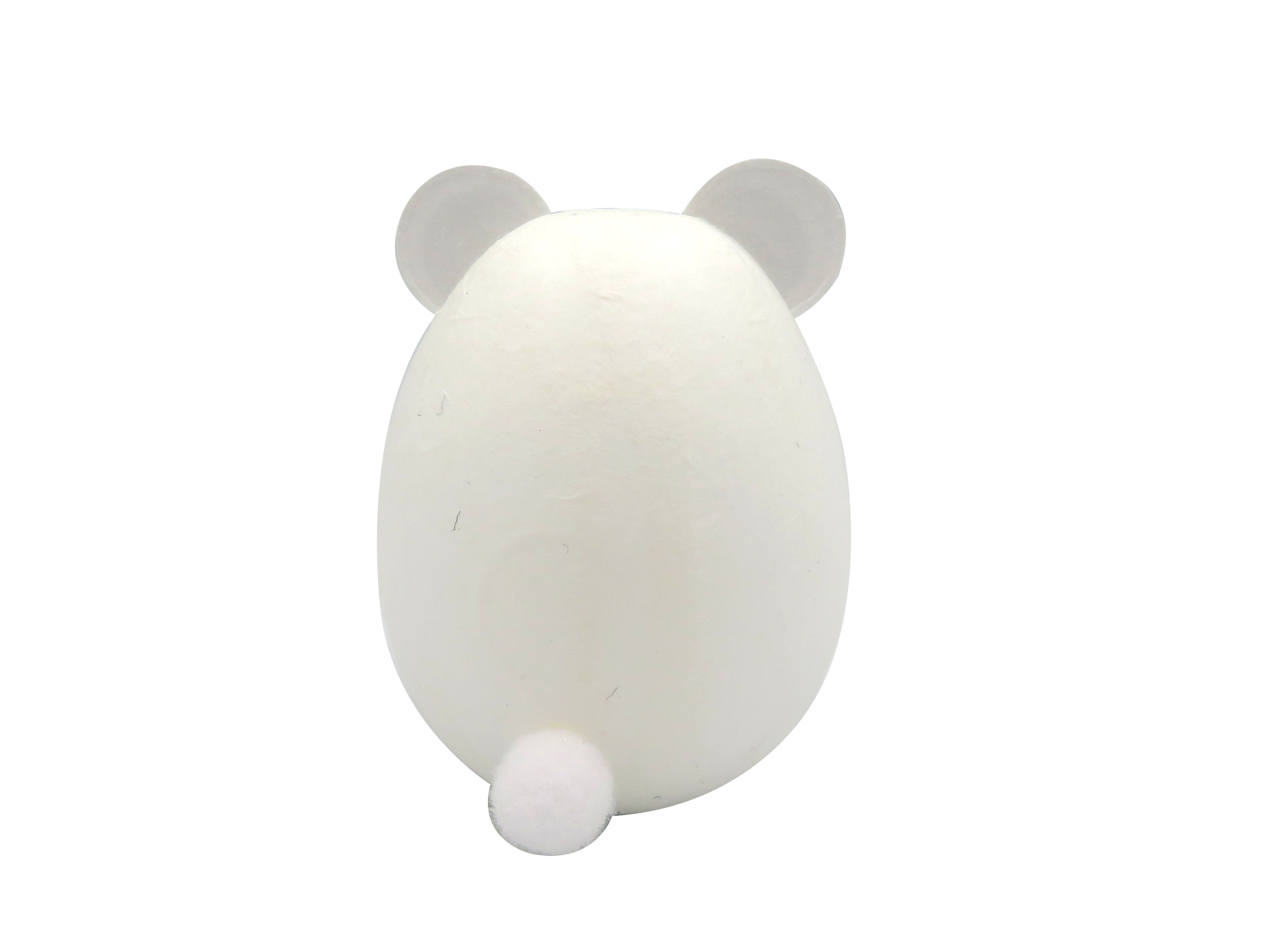 起き上がりこぼし　和紙ころころ　しろくま