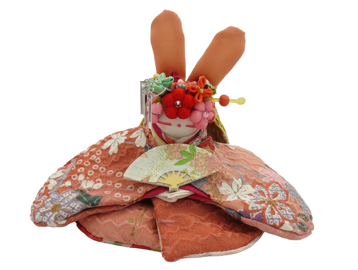 ーくるみ工房ー　花うさぎひな　8−８