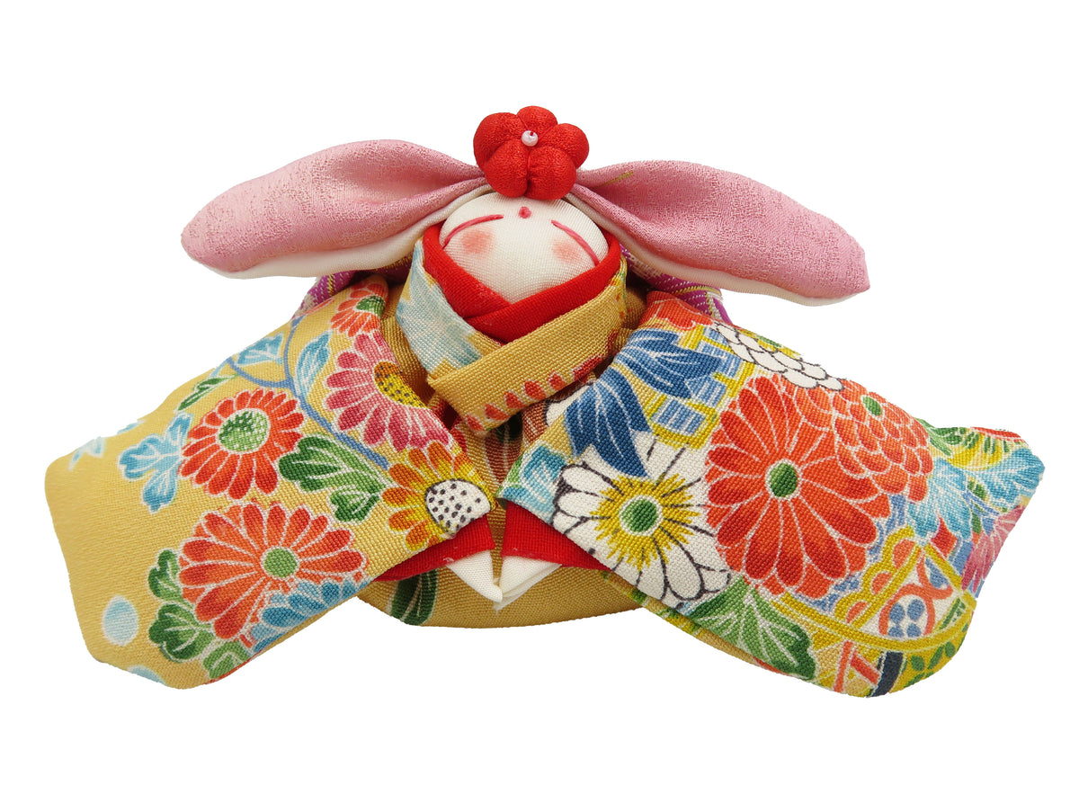 ―くるみ工房―　花うさぎ　小　D