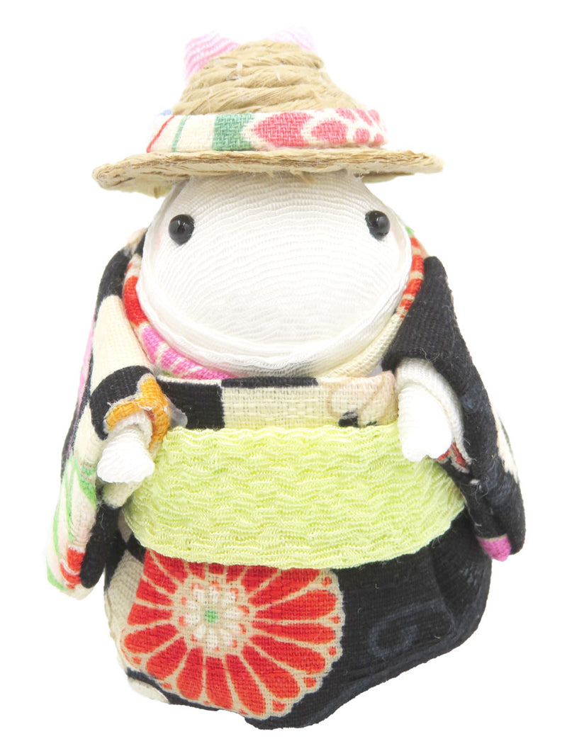 ー四季彩うさぎの四季の楽しみー　麦わら帽子うさちゃん①