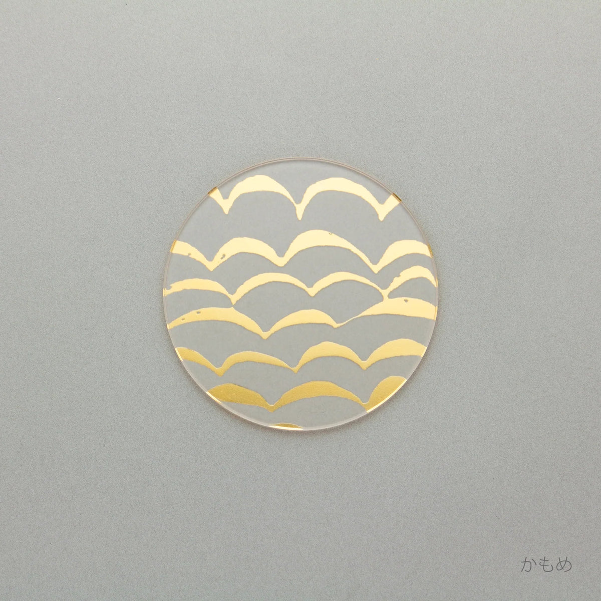 toumei　箔コースター　かもめ