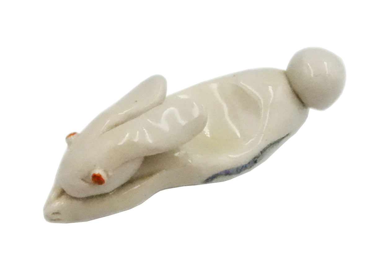 小栗正男 うさぎ箸置き