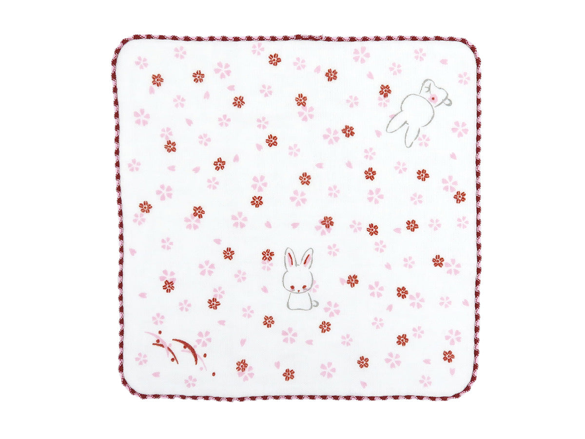 ハンドメイド　うさみみハンカチ　きょん様 ハンドメイド うさみみハンカチ きょん様