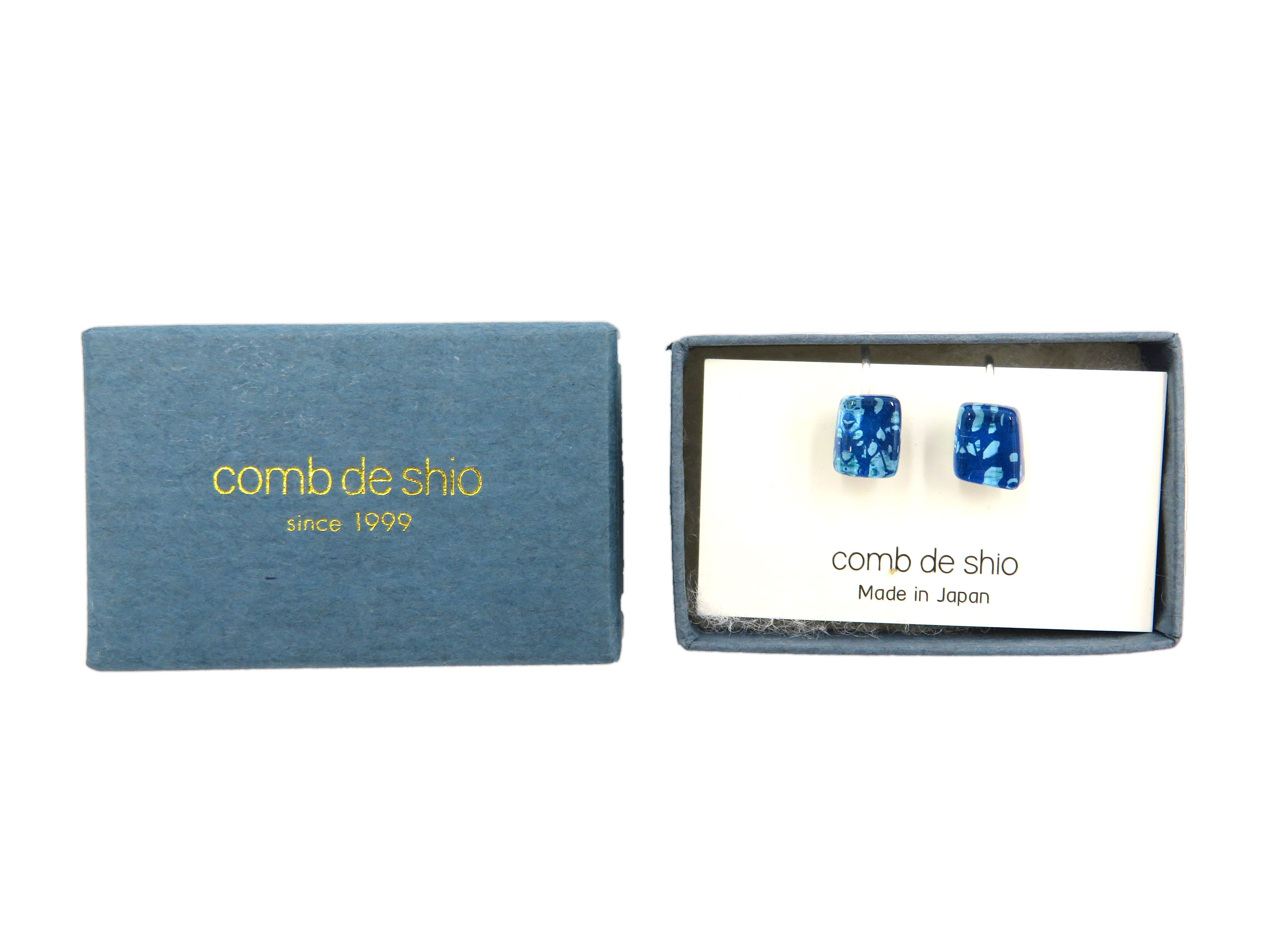 ーcomb de shioー　イヤリング　Midnight：A