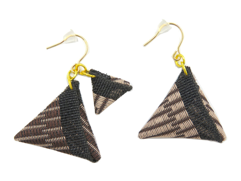 ー松葉畳店ー　ピアス：ORIME（BR×BG）