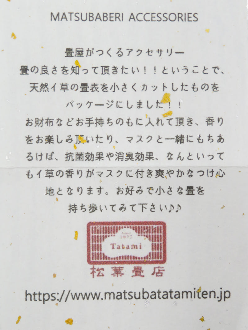 ー松葉畳店ー　ピアス：ORIME（BR×BG）